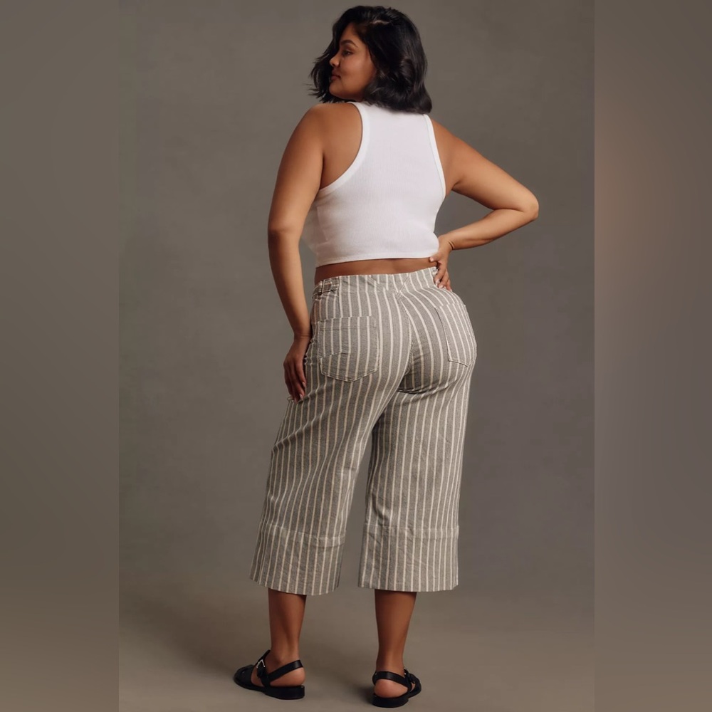 PILCRO FOXGLOVE MID-RISE FLARE PANTS - Picture 7 of 7